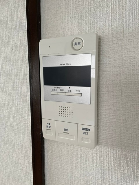セキュリティ　モデルルームの写真です。現況優先。
