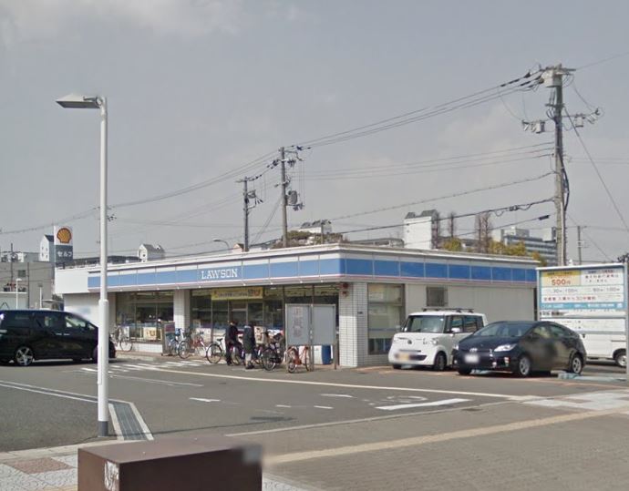 コンビニ　ローソン北開二丁目店（コンビニ）まで450m