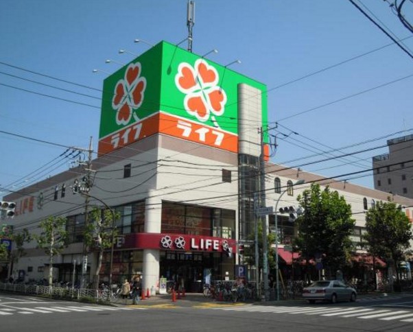 スーパー　ライフ深川猿江店（スーパー）まで670m