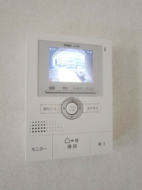 セキュリティ　★来客時にも安心のTV付きモニターフォン★