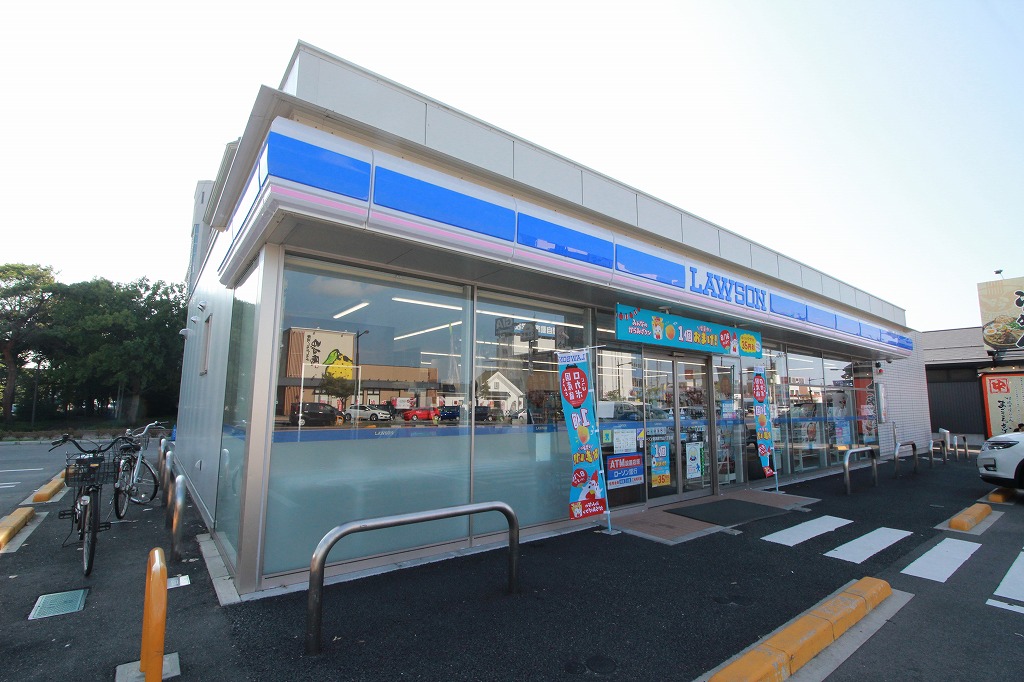 コンビニ　ローソン新潟紫竹山六丁目店（コンビニ）まで483m