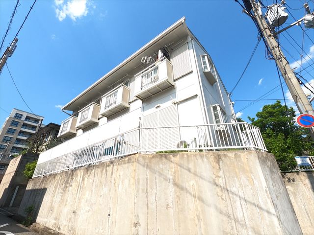 建物外観　かわいらしいハイツ