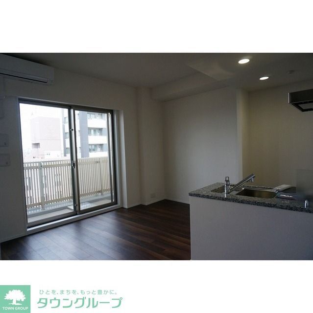 眺望　709号室カラーはダークになります。