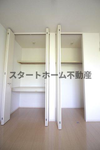 収納　収納があります