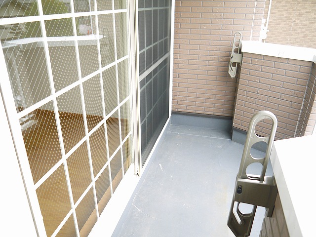 バルコニー　バルコニー付きです