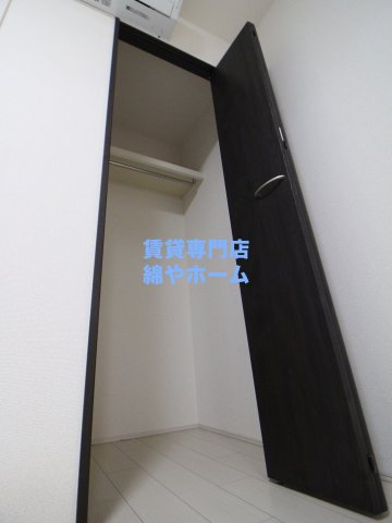 収納　たっぷりとした収納スペースです