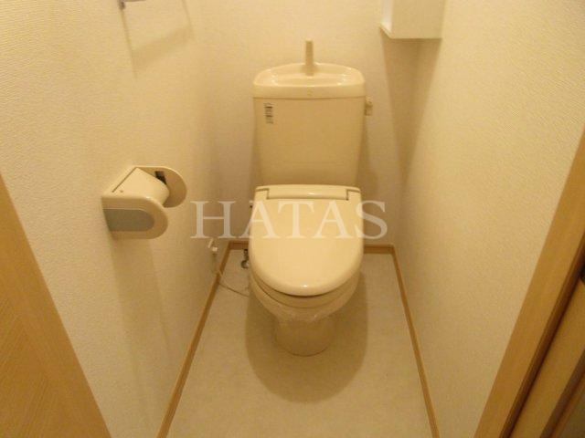 トイレ　同物件別部屋です。