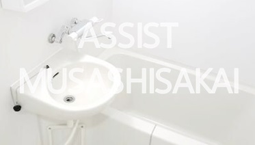 洗面設備　★洗面ボウル★　写真：設備同仕様の別号室です