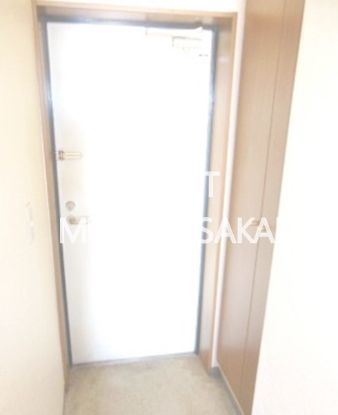 玄関　写真：設備同仕様の別号室です