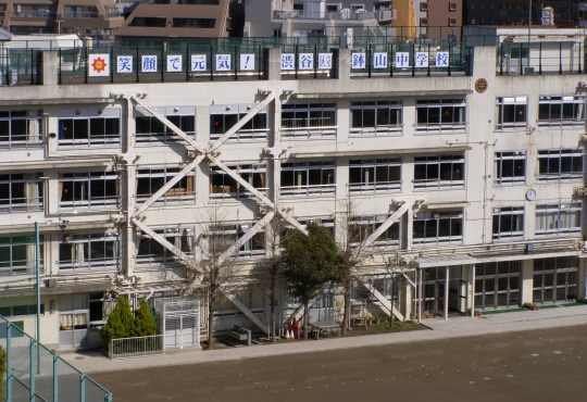 中学校　渋谷区立鉢山中学校（中学校）まで1300m