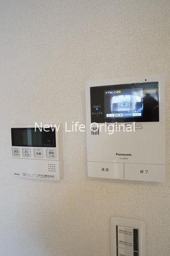 セキュリティ　室内から来訪者を確認できるTVモニターホン付きで安心です☆