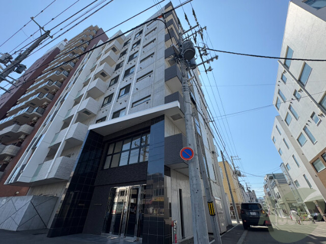 建物外観　中央区南３条「ブランシャールＡＬＡＩＮ中島公園」