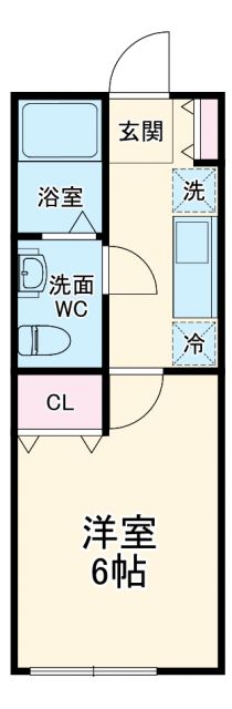 BLUE OCEAN上大岡の間取り写真