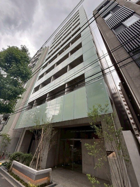 建物外観　外観タイル張りです