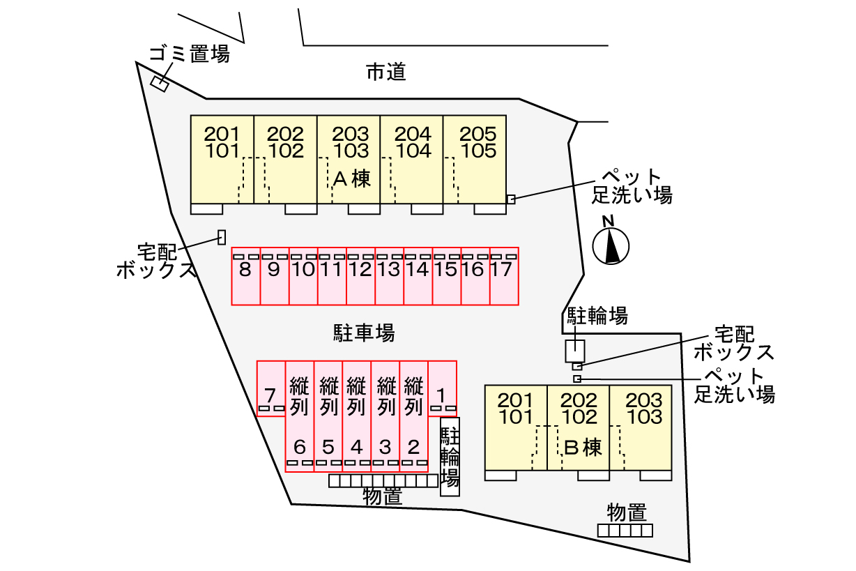 ＪＲ山陰本線 松江駅 徒歩4分 2階建 築1年のその他写真