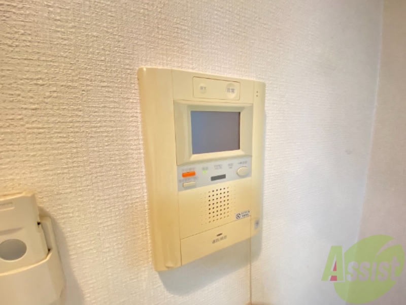 セキュリティ　モニター付きインターフォンです