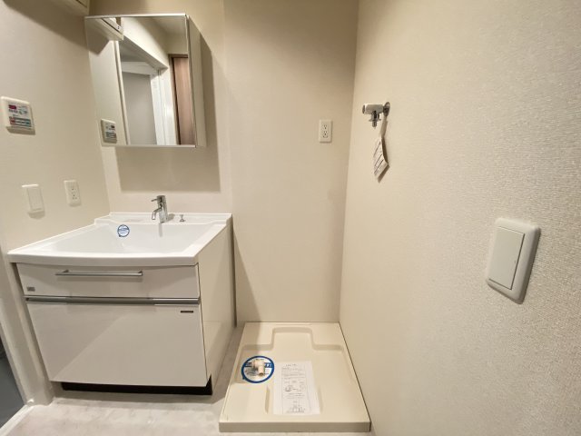 洗面設備　同一タイプです。