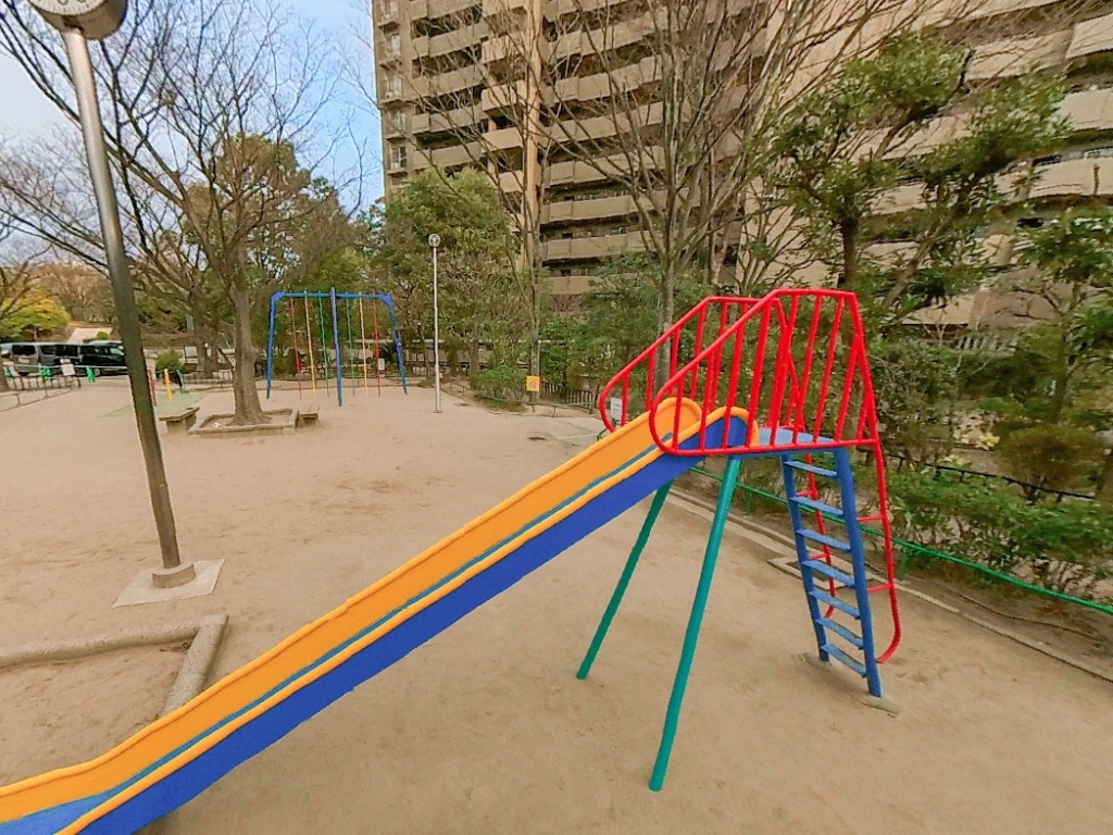 公園　上新田1丁目公園（公園）まで30m