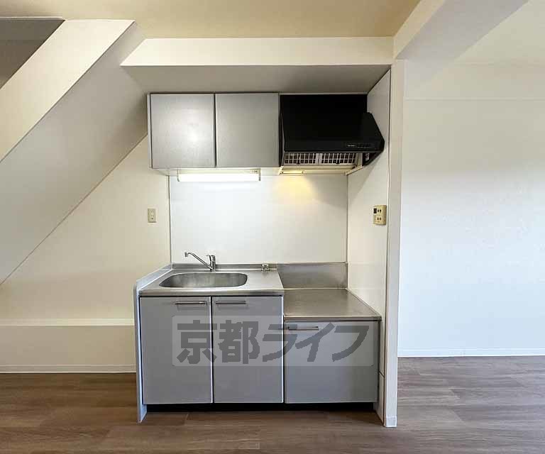 キッチン　ガスコンロ設置可