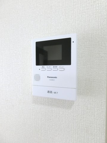 セキュリティ　モニター付きインターホン