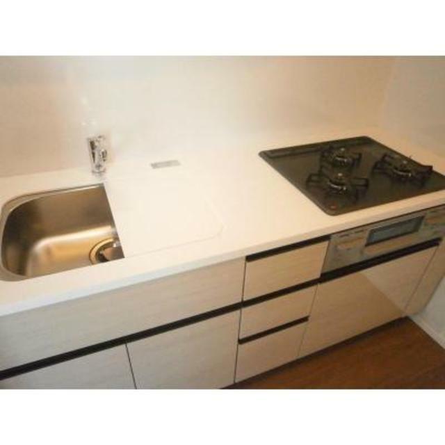 パークアクシス菊川ステーションゲート 部屋番号:608のキッチン写真