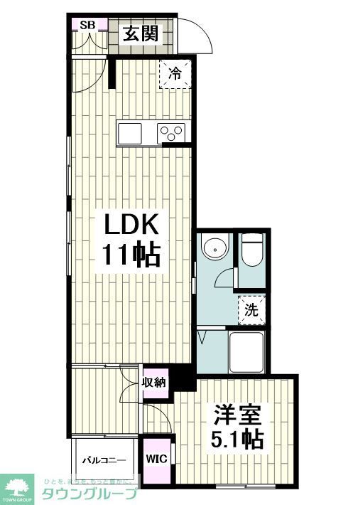 江ノ島電鉄線 由比ケ浜駅 徒歩3分 3階建 築4年の間取り写真