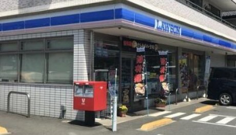 コンビニ　ローソン 新井宿駅前店（コンビニ）まで684m