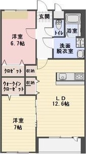 シエスタ神明IIの間取り写真