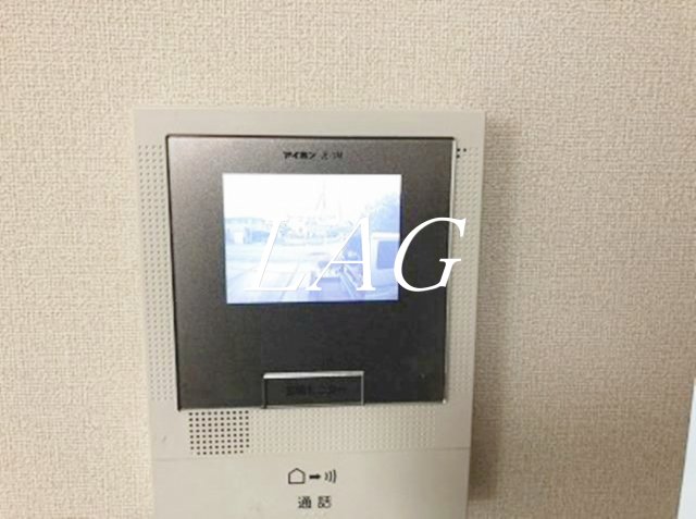 セキュリティ　モニター付きインターフォンです。
