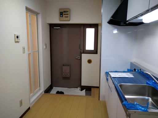 森屋マンションの玄関写真