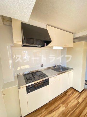 ＪＲおおさか東線 ＪＲ淡路駅 徒歩6分 5階建 築37年のキッチン写真