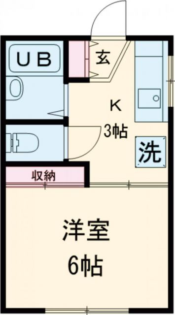 ハビテーションの間取り写真