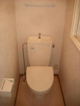 ＪＲ室蘭本線 鷲別駅 徒歩15分 2階建 築40年のトイレ写真