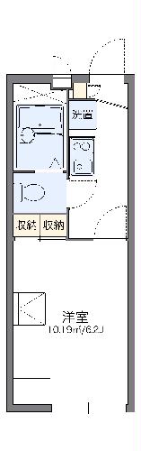 レオパレスWellの間取り写真