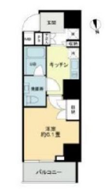 VIOR京関の間取り写真