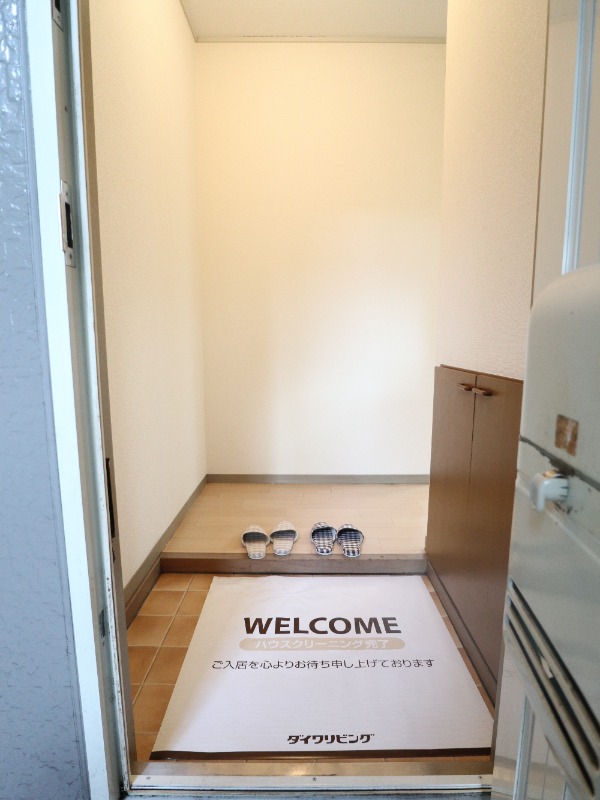 玄関　備品はつきません