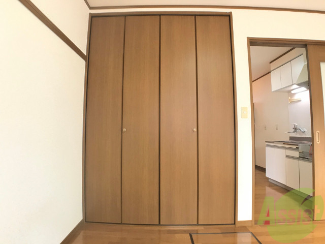 収納　クローゼットがあるので荷物がたくさんある方でも安心。