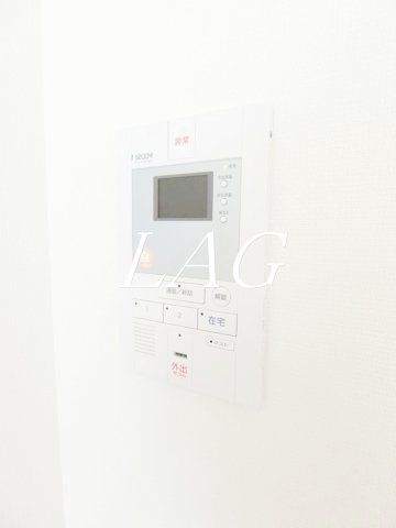 セキュリティ　モニター付きインターホンです。