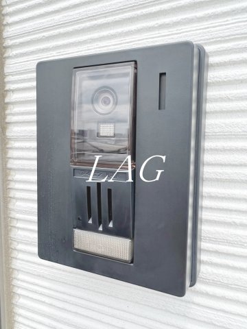 セキュリティ　モニター付きインターフォンです。