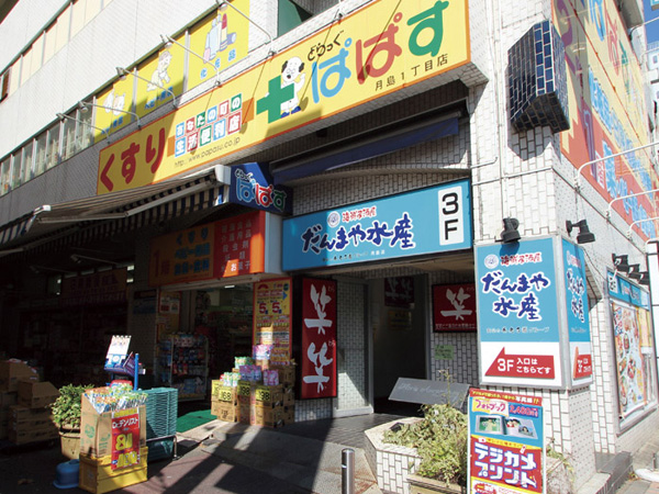 ドラックストア　どらっぐぱぱす月島1丁目店（ドラッグストア）まで257m