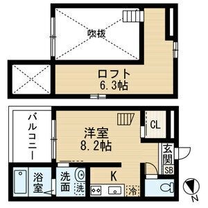 ロワール名古屋の間取り写真