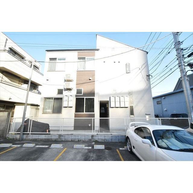 建物外観　当社提携物件の為、どこよりも安く早く安心してご契約できます。