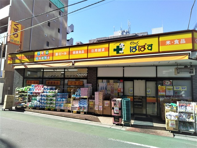ドラックストア　どらっぐぱぱす板橋清水町店（ドラッグストア）まで650m