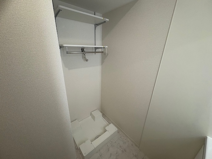洗面設備　室内洗濯機置場