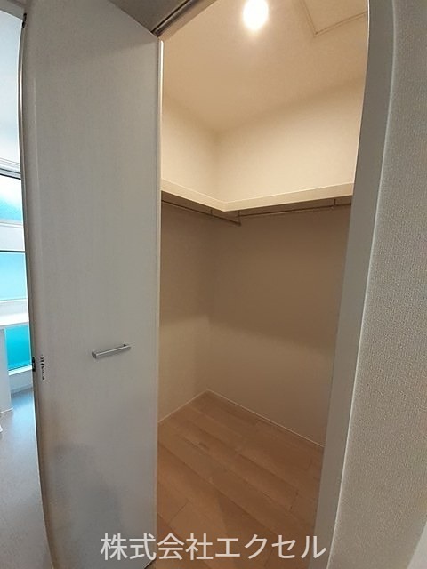収納　クローゼットです。
