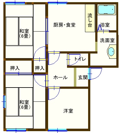 ラフォーレ大前の間取り