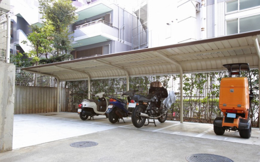 その他共有部分　バイク置き場