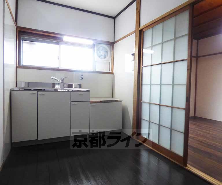 キッチン　ガスコンロ設置可