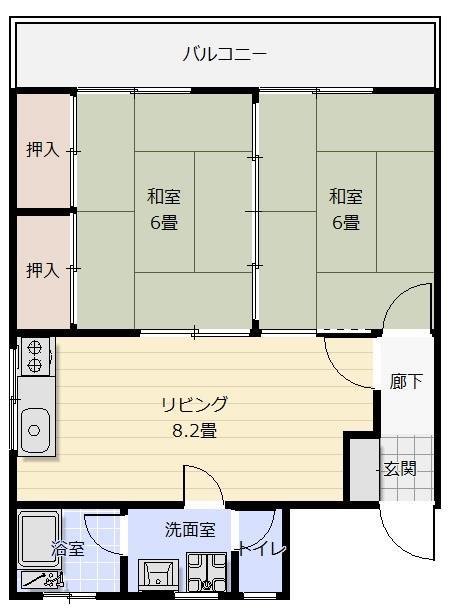 有田興産ビルの間取り