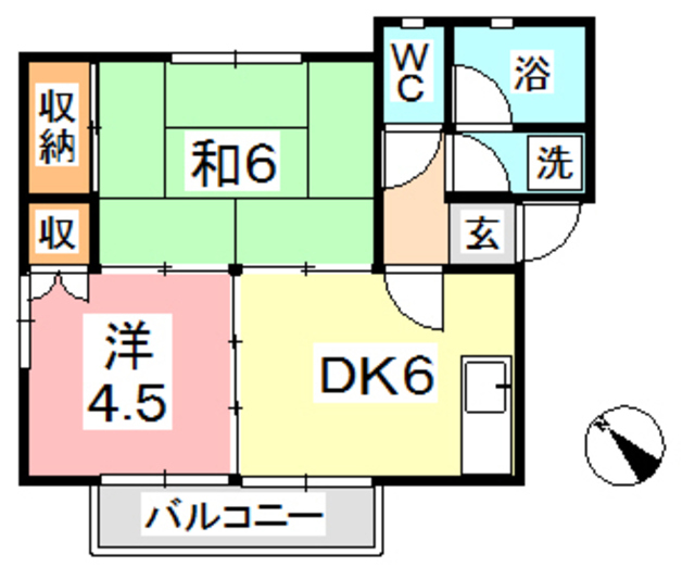 コアＳＫの間取り